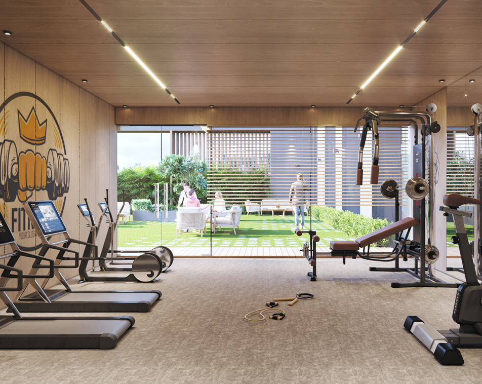 Rooftop Gym